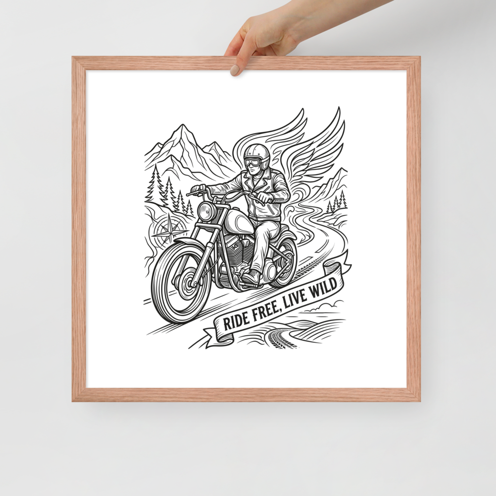 Ride Free Mockup