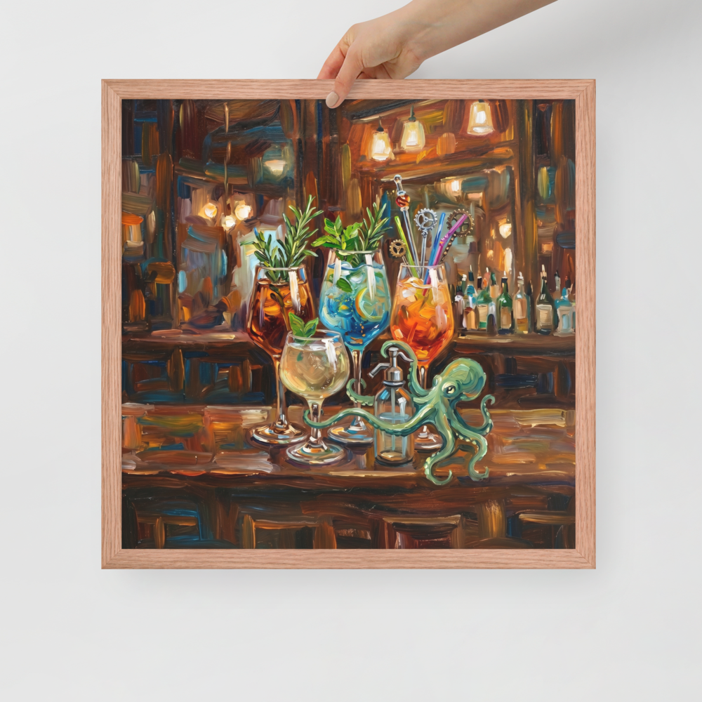 The Alchemist's Bar Mockup