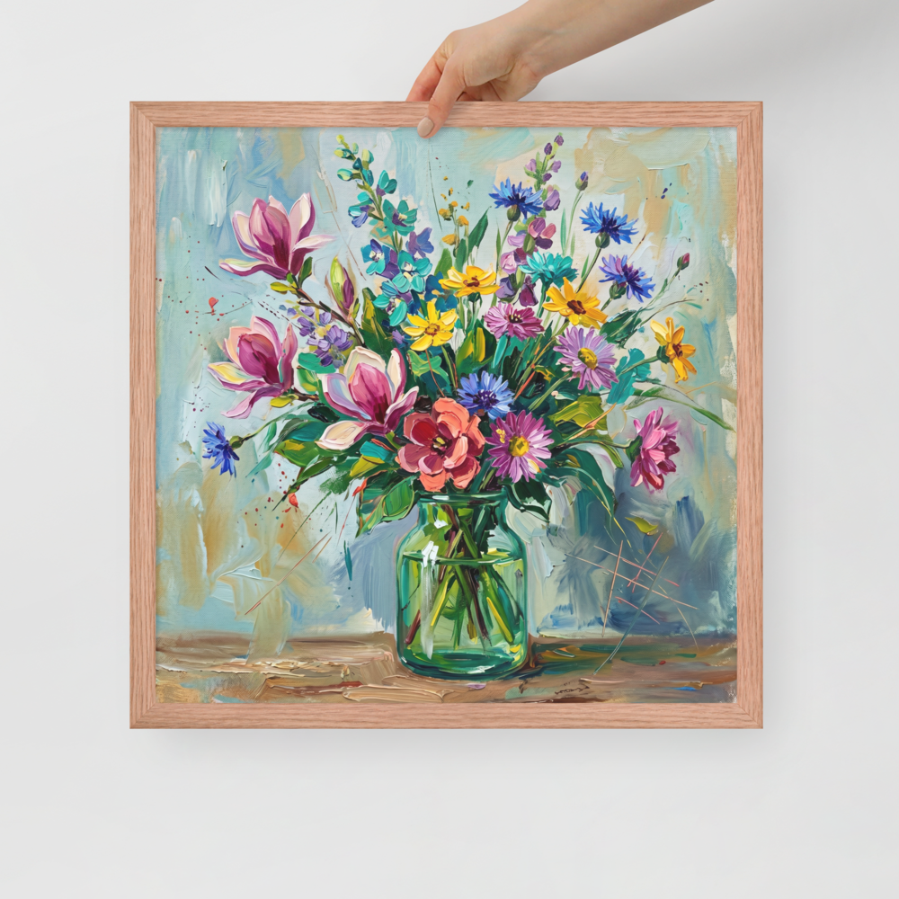 Wildflower Glass Mockup