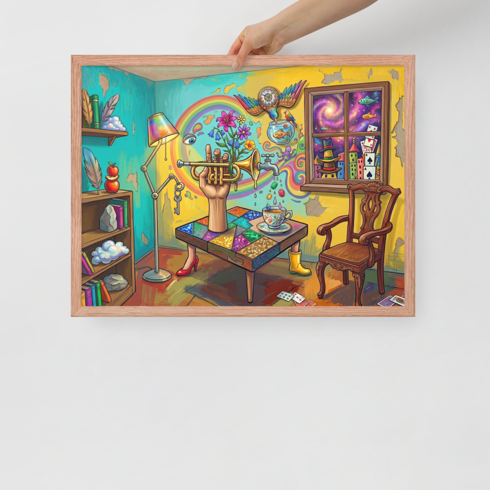 The Symphony of Nonsense Mockup