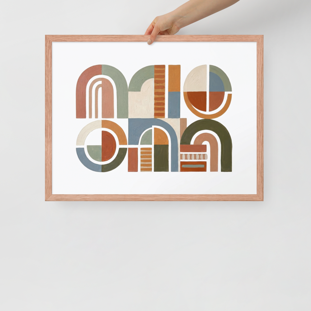 Textured Arches Mockup
