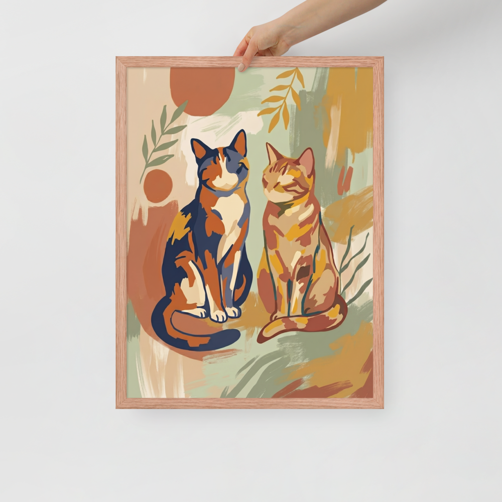 Feline Companions Mockup