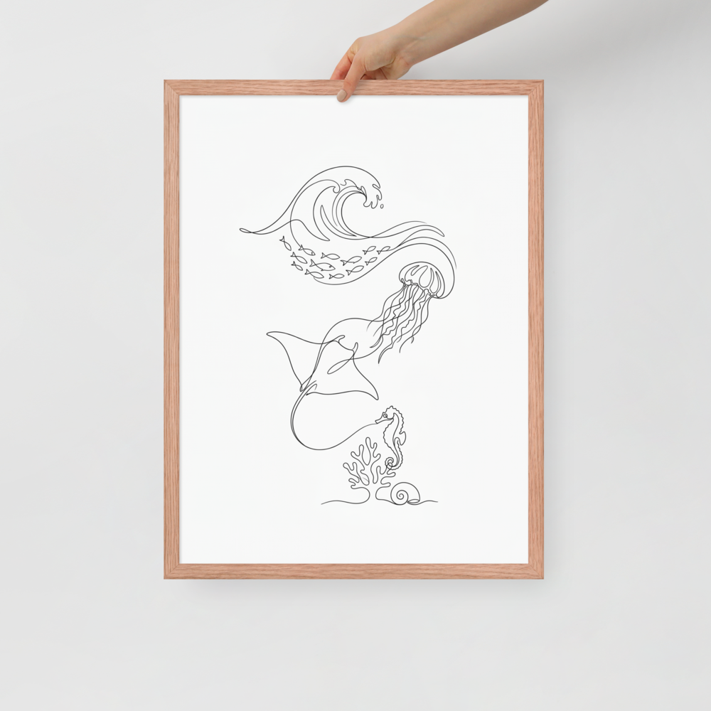 Oceanic Harmony Mockup