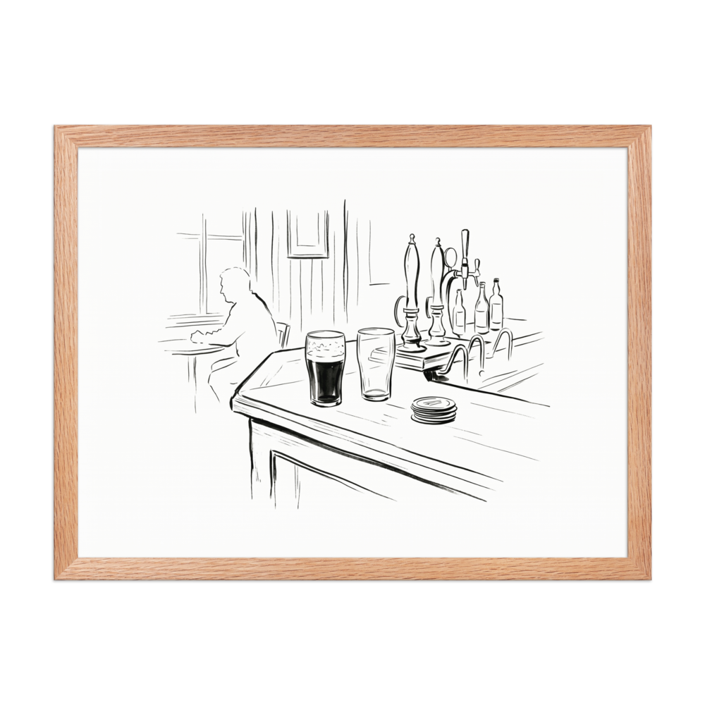 The Local Pint Mockup