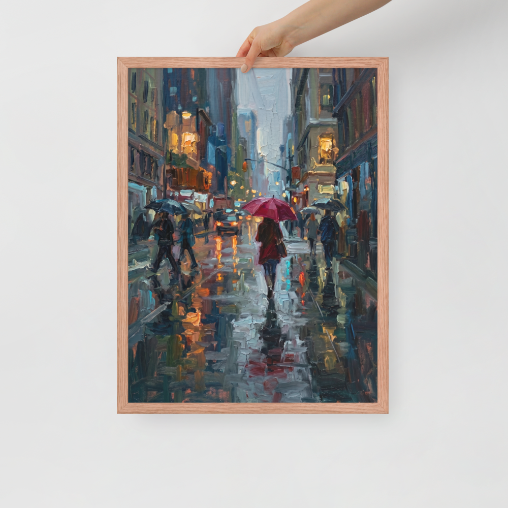 Neon Rain Mockup