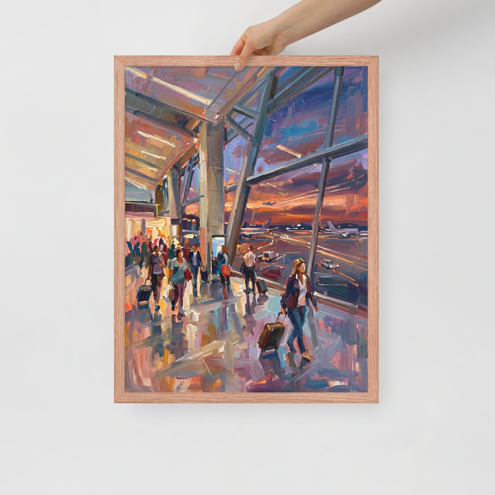 Departures at Dusk Mockup