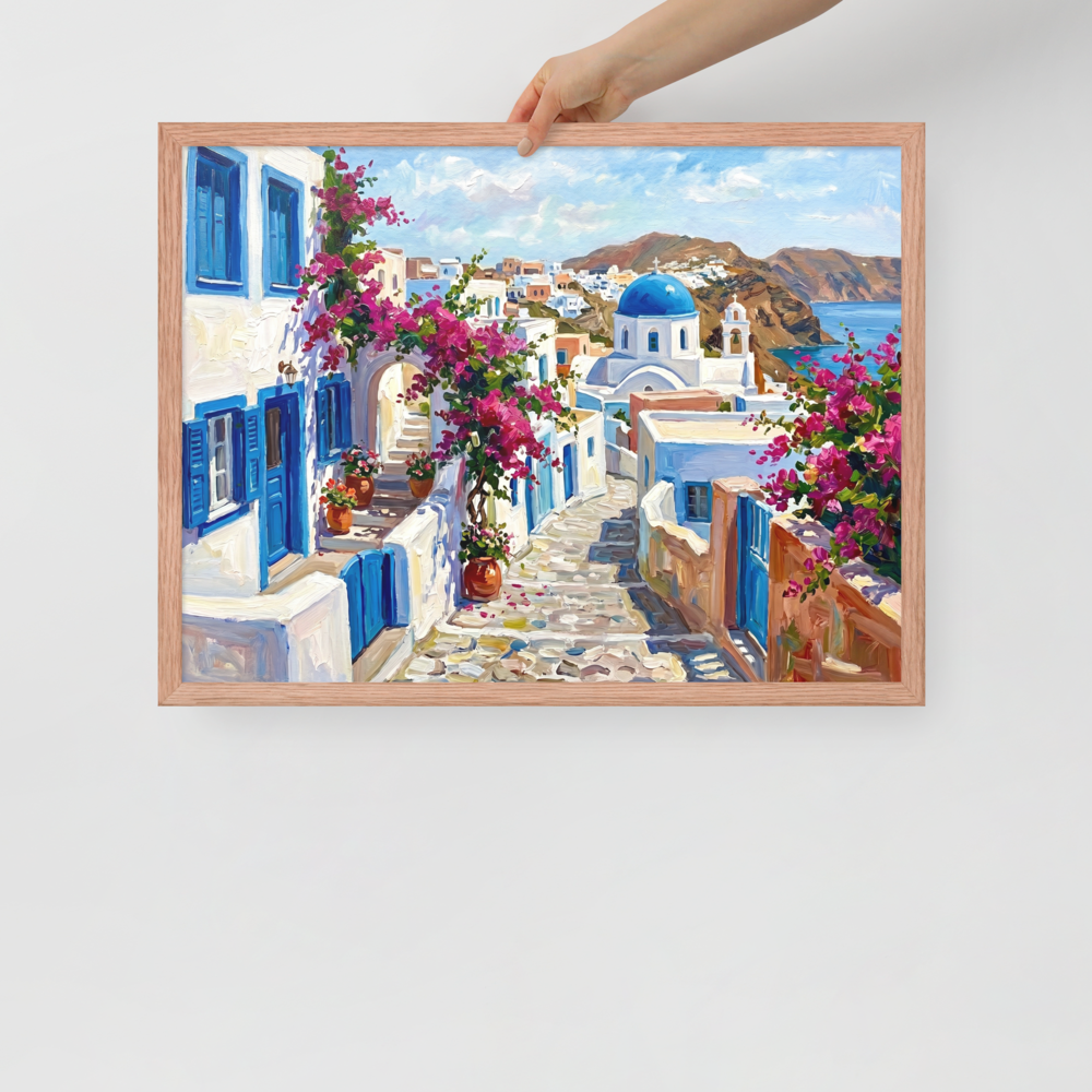 Aegean Blooms Mockup