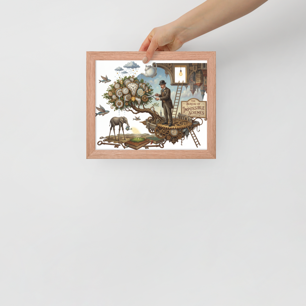 The Bureau of Impossible Schemes Mockup
