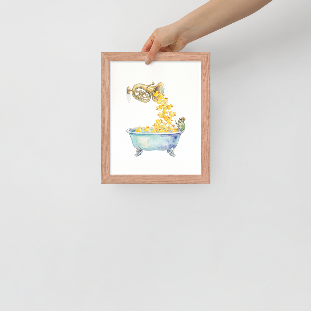 The Symphony of Rubber Ducks Mockup