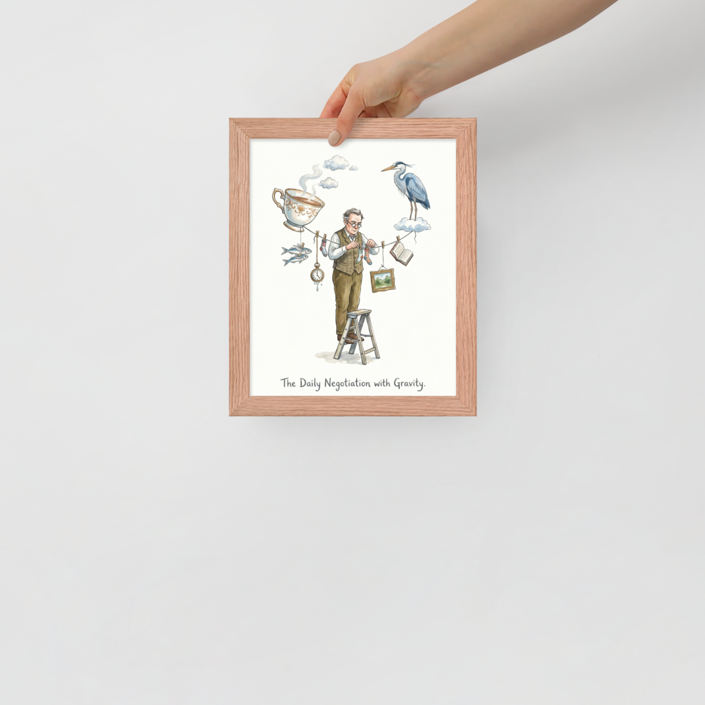The Daily Negotiation with Gravity Mockup