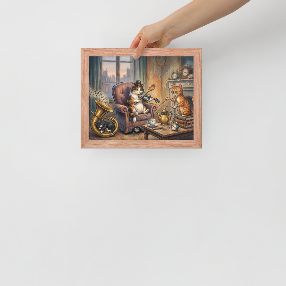 The Feline Symphony Mockup
