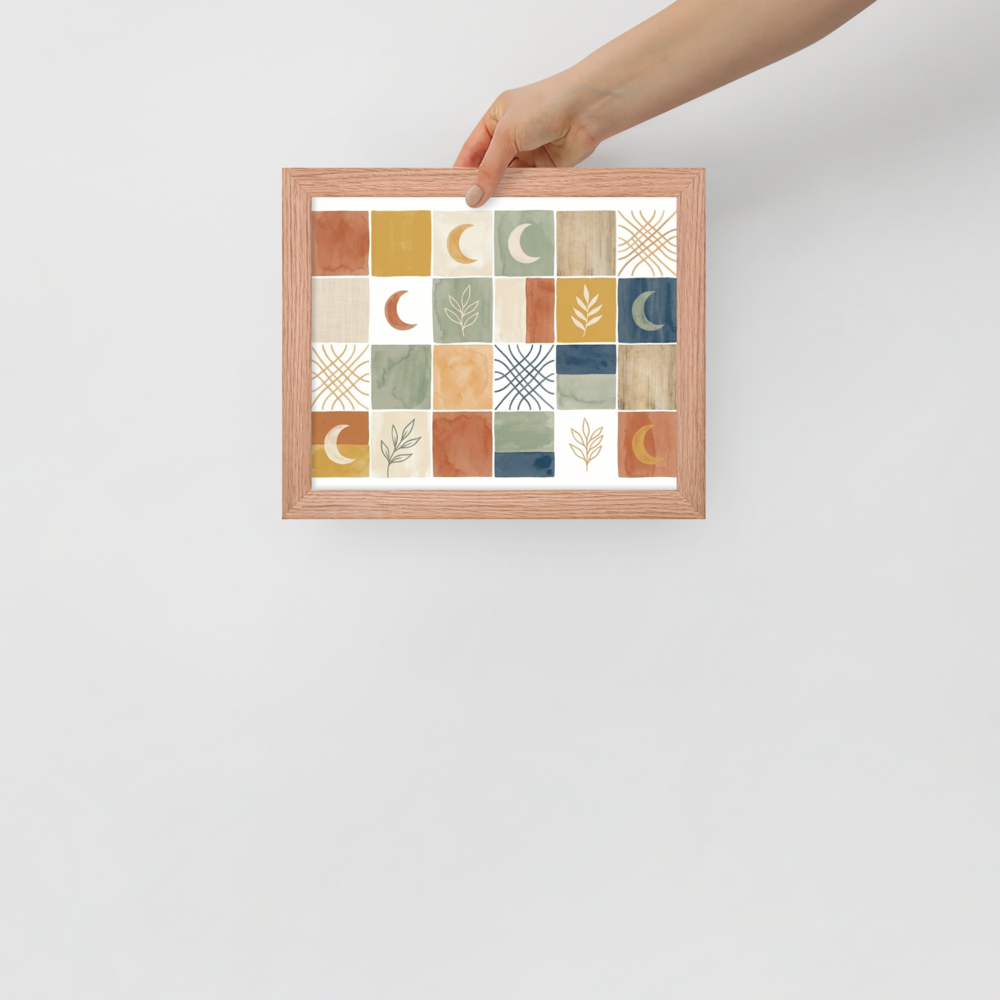 Celestial Patchwork Mockup