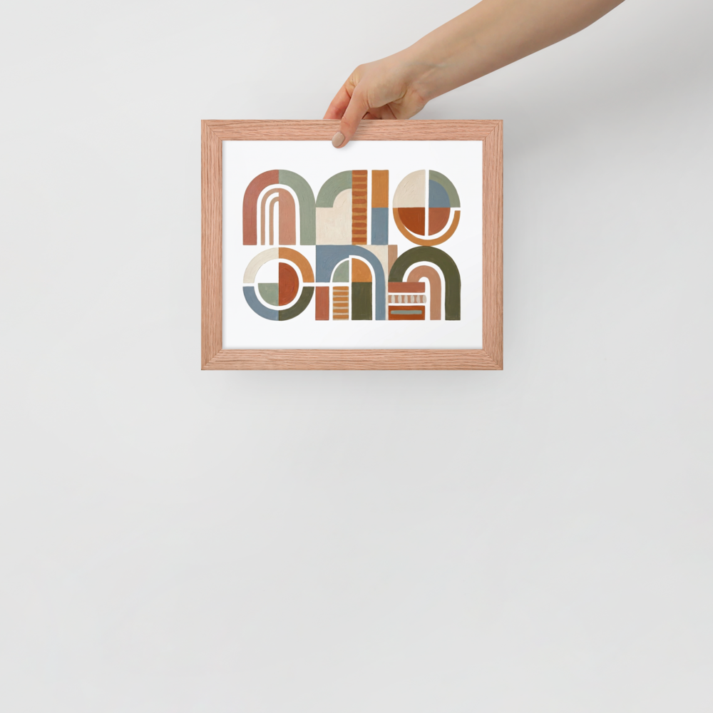 Textured Arches Mockup