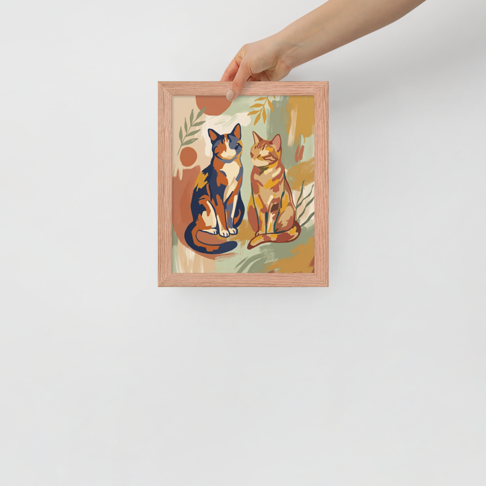 Feline Companions Mockup