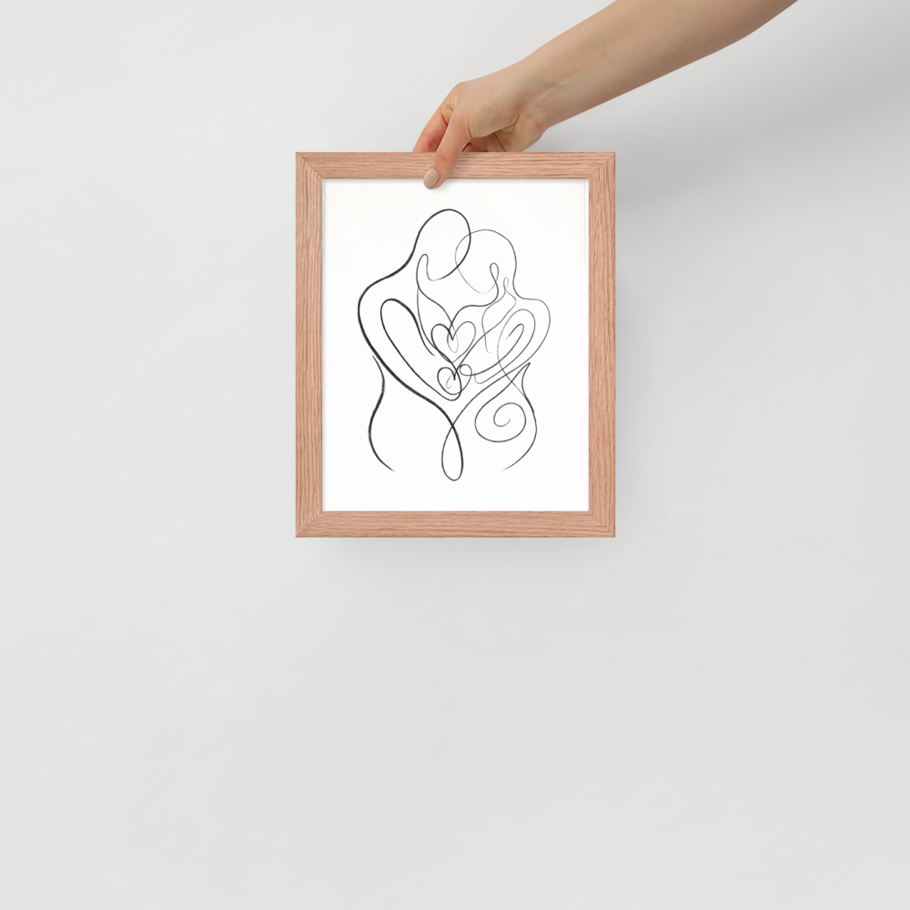 Intertwined Hearts Mockup