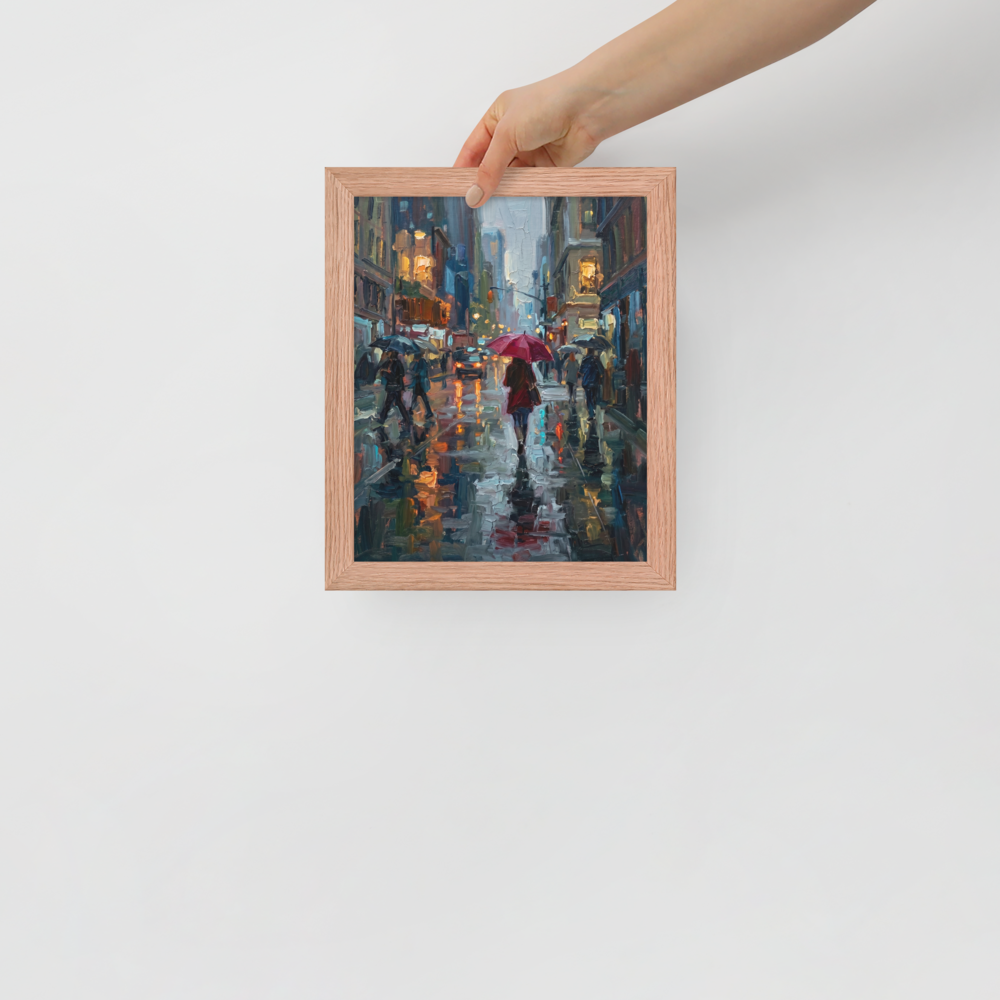 Neon Rain Mockup
