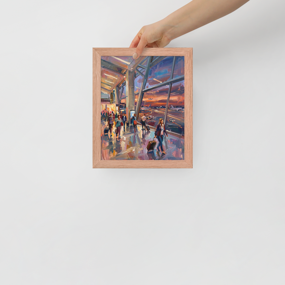 Departures at Dusk Mockup