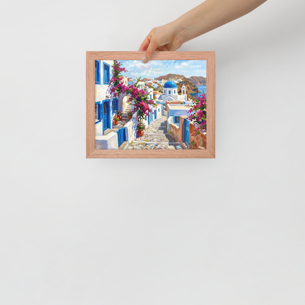 Aegean Blooms Mockup