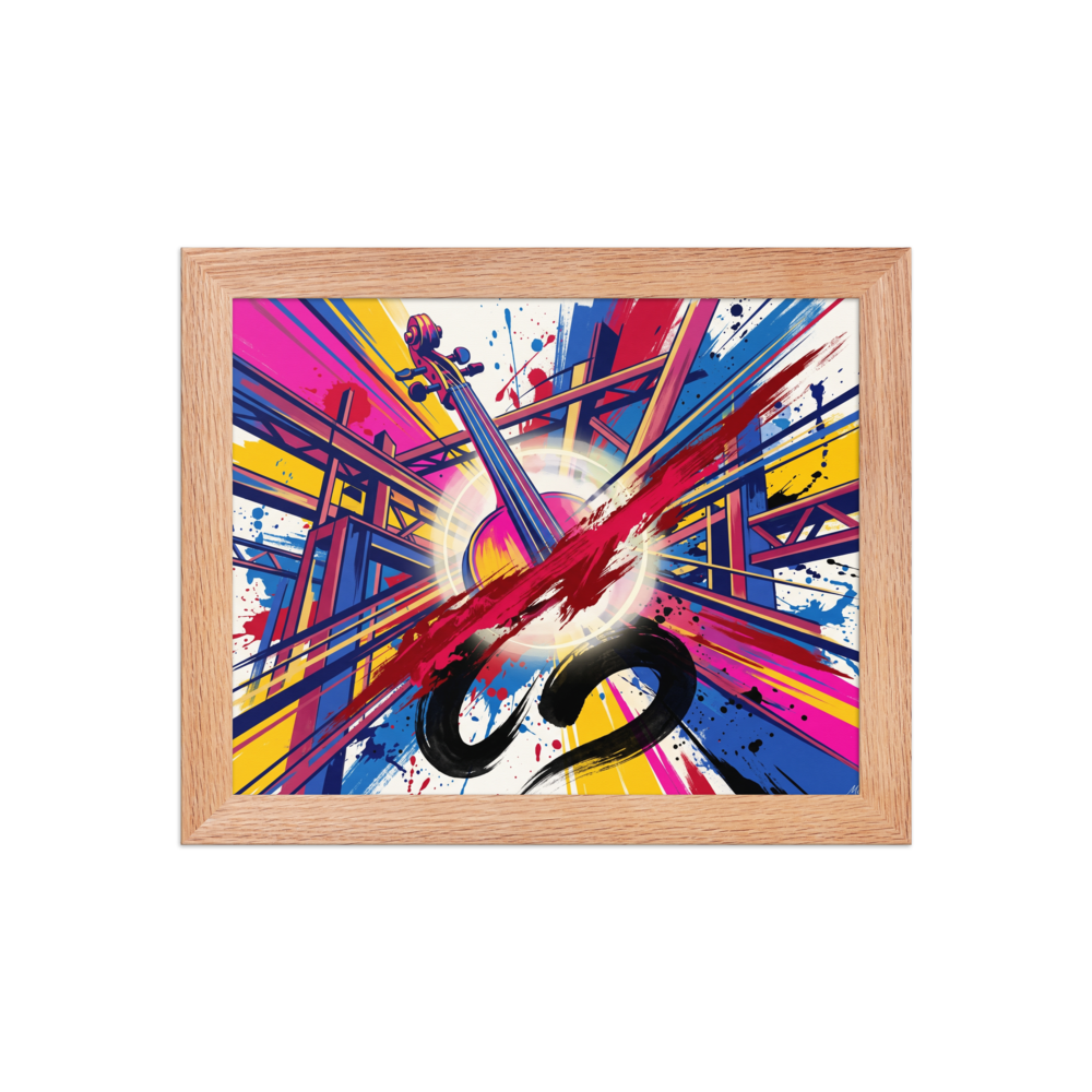 Resonant Frequency - Futurism Print | Living Room Wall Art – Meron