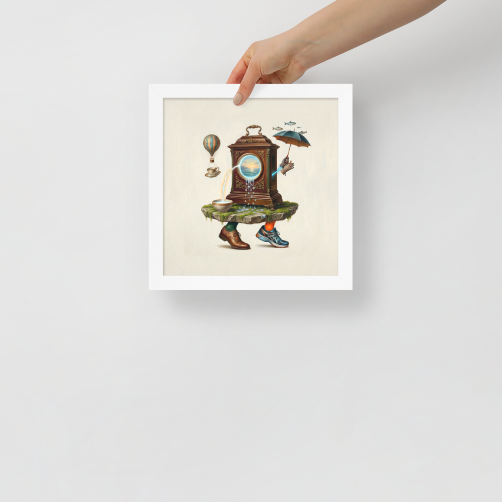 Time's Liquid Journey Mockup
