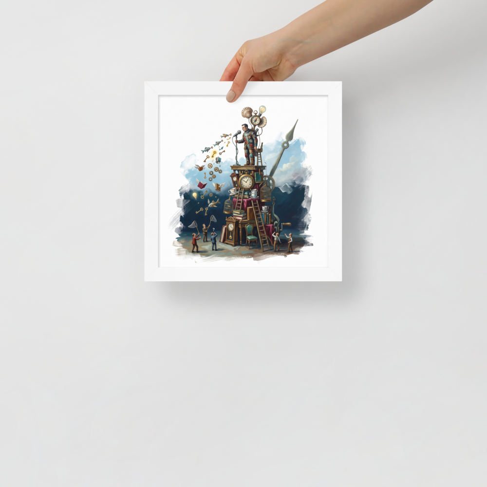 The Orator's Machine Mockup