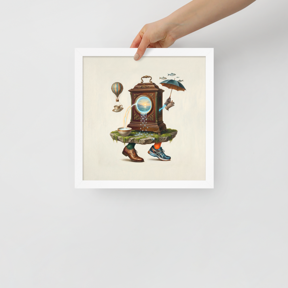 Time's Liquid Journey Mockup