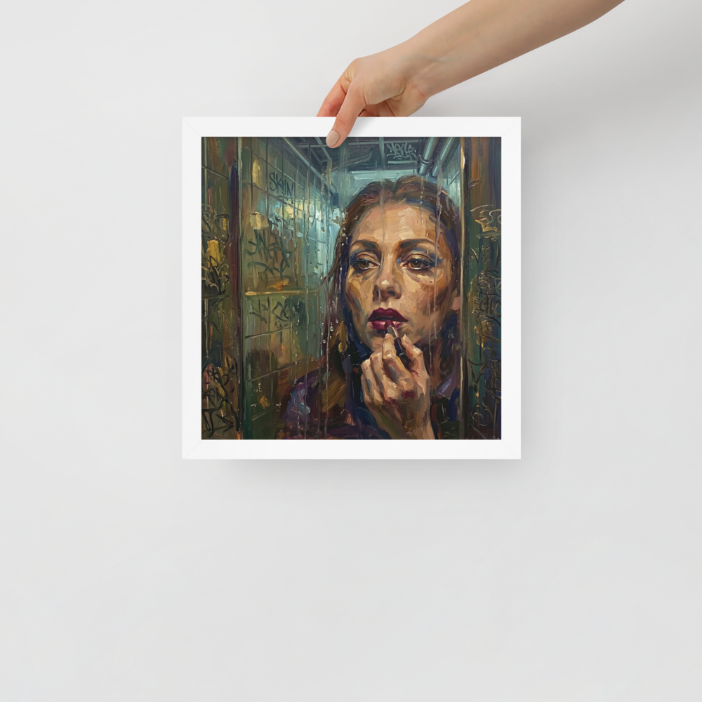 Behind the Glass Mockup