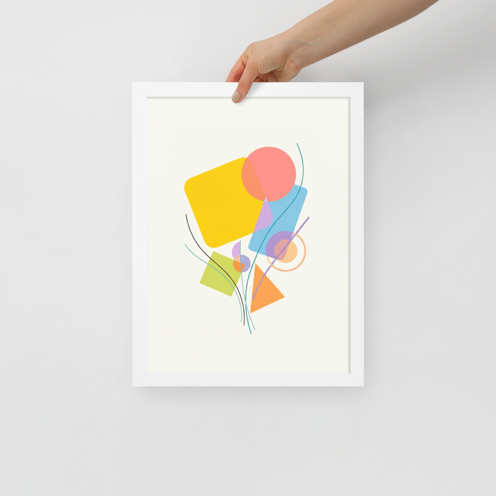 Geometric Bouquet Mockup