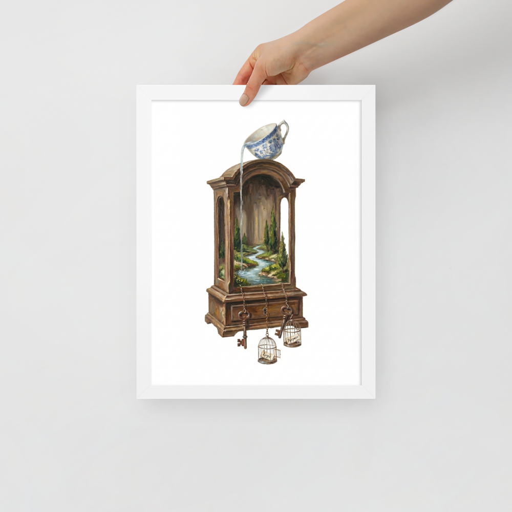 The Caged Reason Mockup