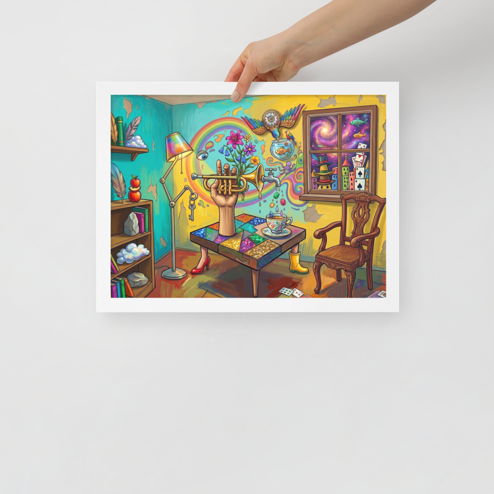 The Symphony of Nonsense Mockup