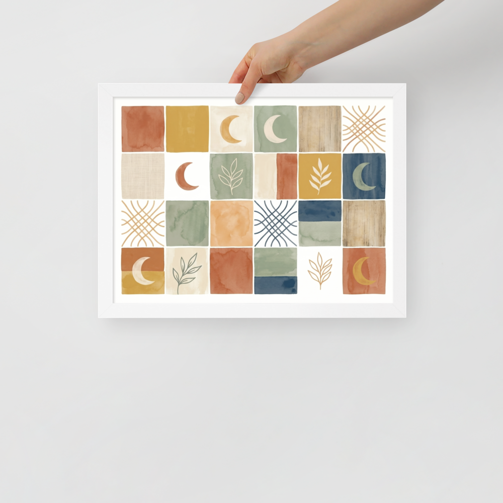 Celestial Patchwork Mockup