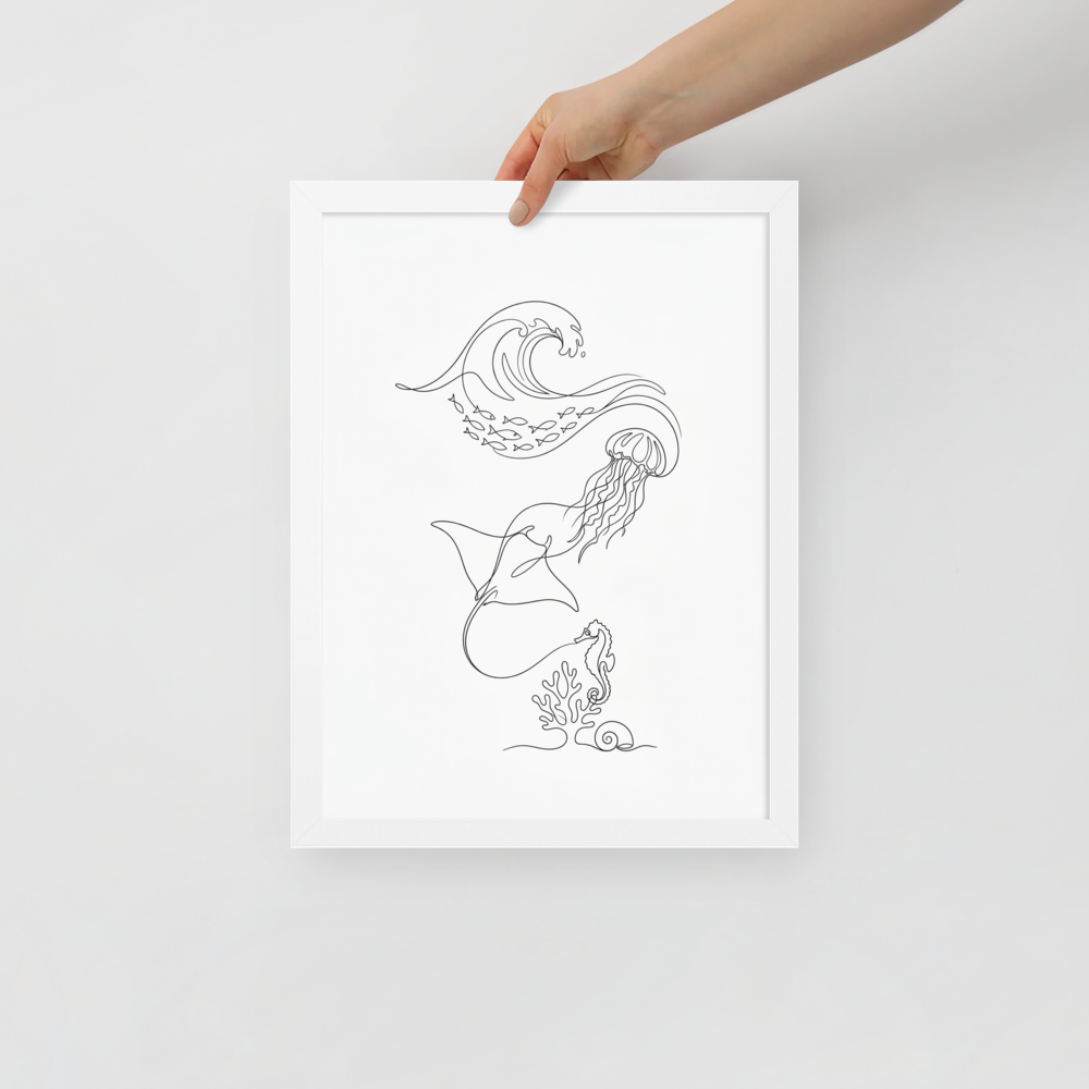 Oceanic Harmony Mockup