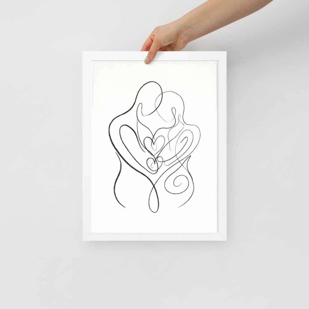 Intertwined Hearts Mockup