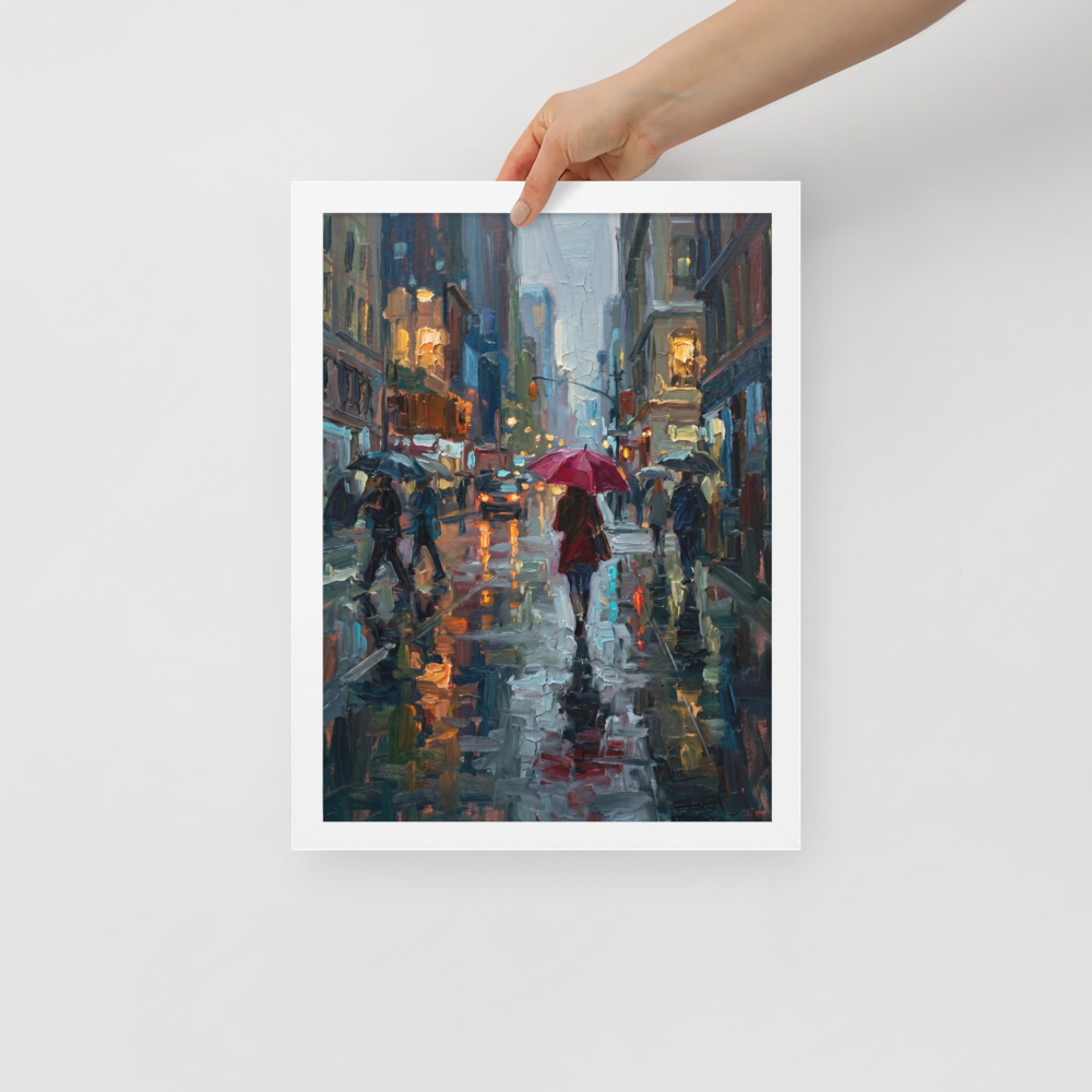 Neon Rain Mockup