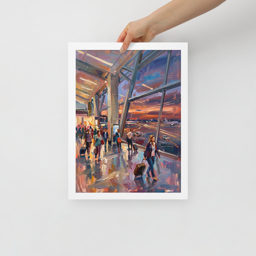 Departures at Dusk Mockup