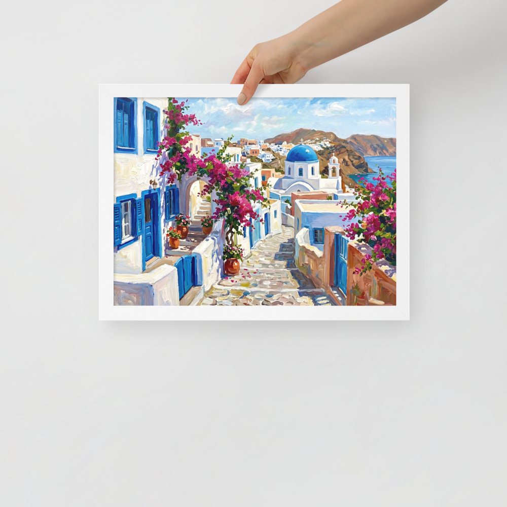 Aegean Blooms Mockup