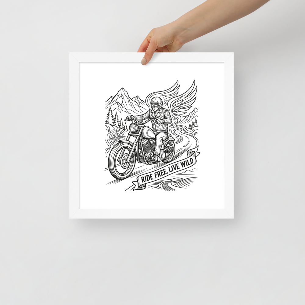 Ride Free Mockup