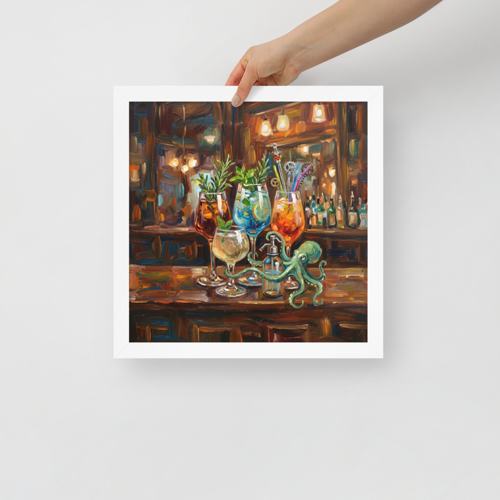 The Alchemist's Bar Mockup