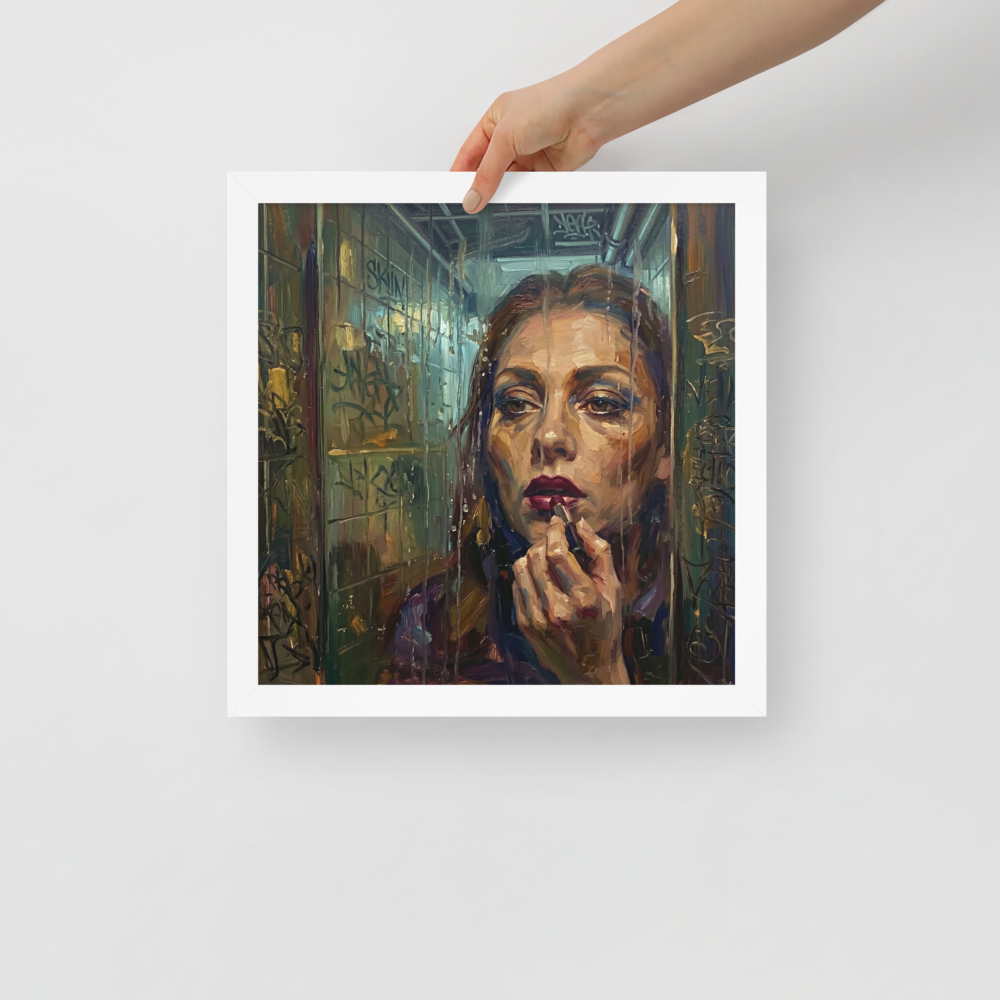 Behind the Glass Mockup