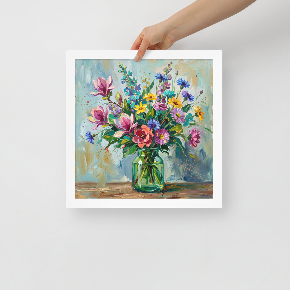 Wildflower Glass Mockup