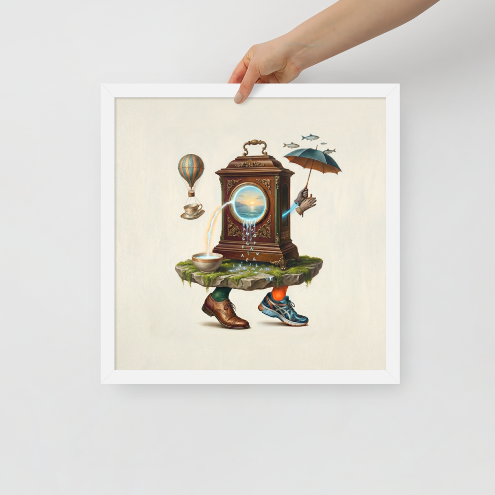 Time's Liquid Journey Mockup