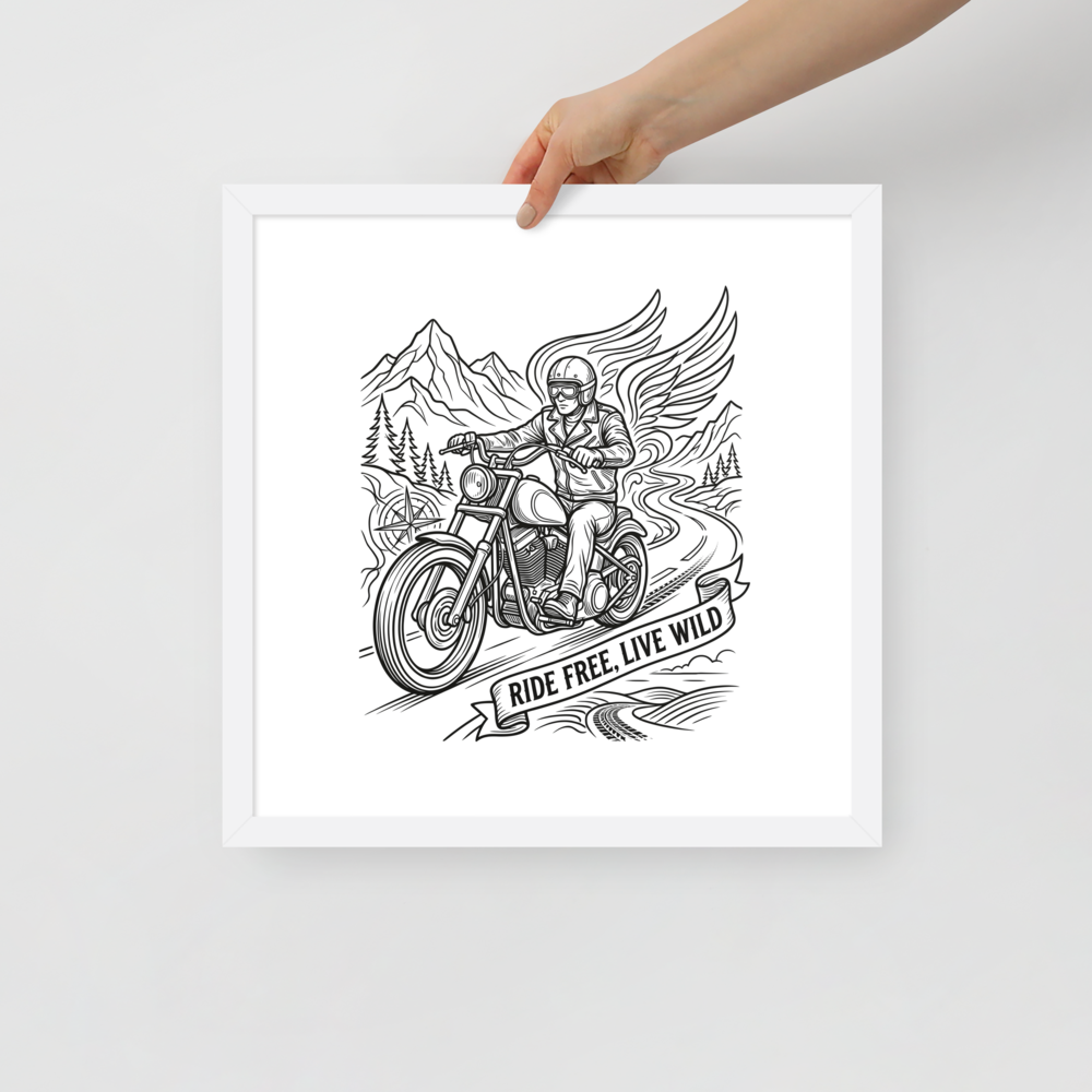 Ride Free Mockup