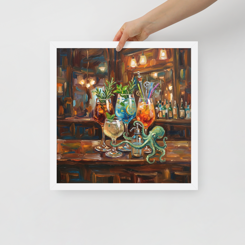 The Alchemist's Bar Mockup
