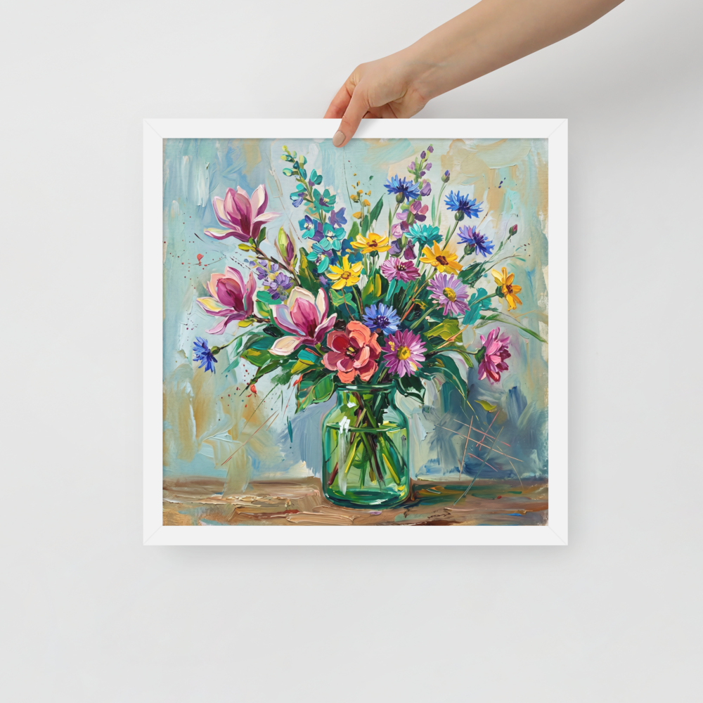Wildflower Glass Mockup
