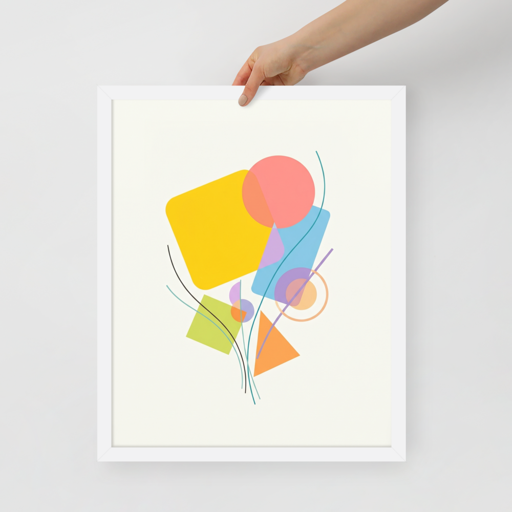 Geometric Bouquet Mockup