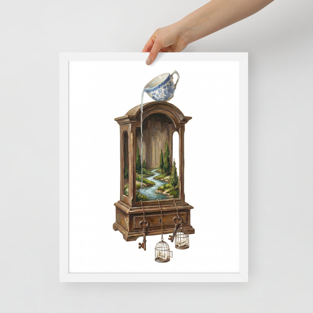 The Caged Reason Mockup