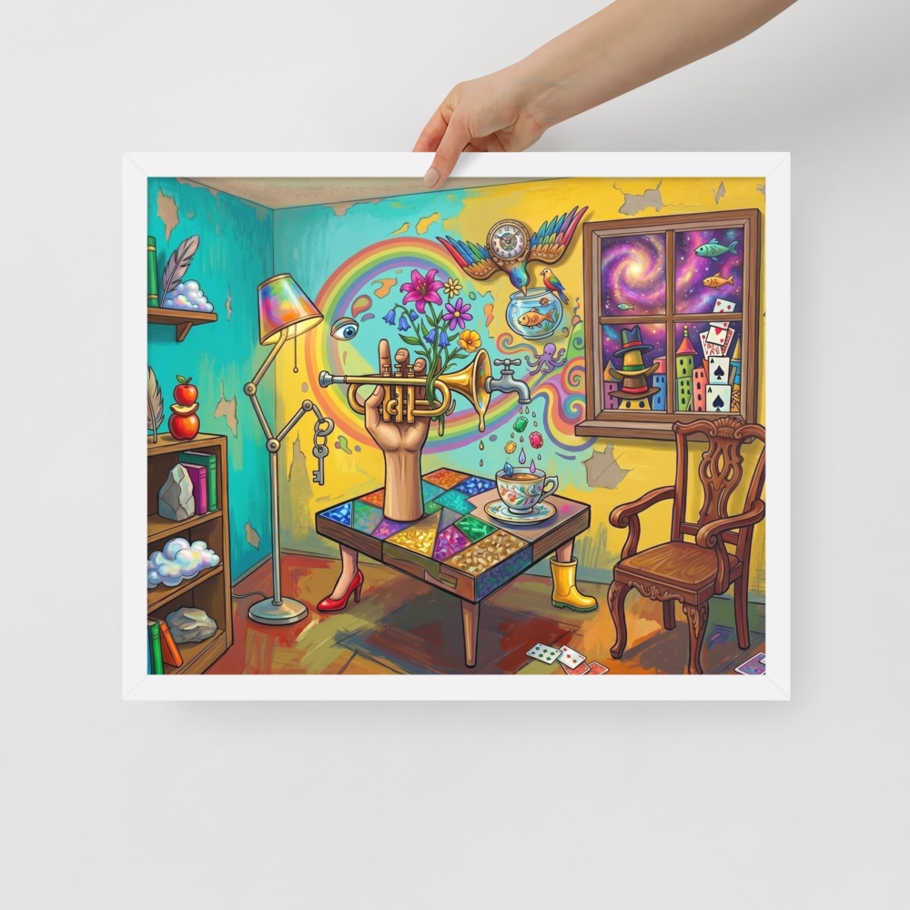 The Symphony of Nonsense Mockup