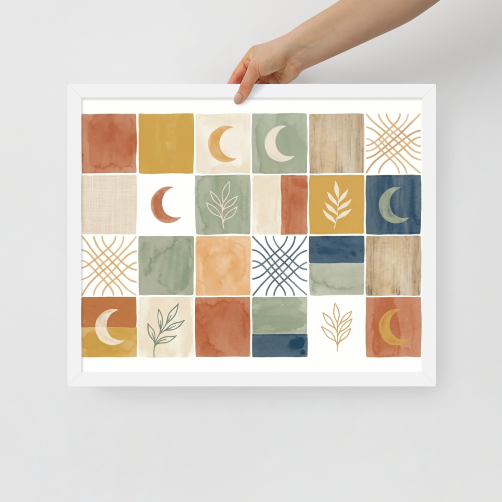 Celestial Patchwork Mockup