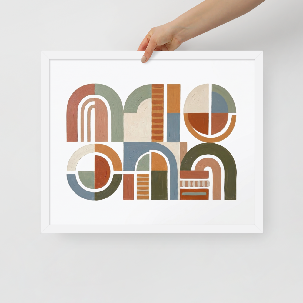 Textured Arches Mockup