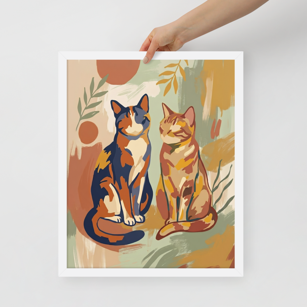 Feline Companions Mockup